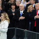Jackie Evancho performs the national anthem as Vice President Mike Pence and President Donald Trump watch on Jan. 20, 2017, in Washington, D.C. (Chip Somodevilla/Getty Images)